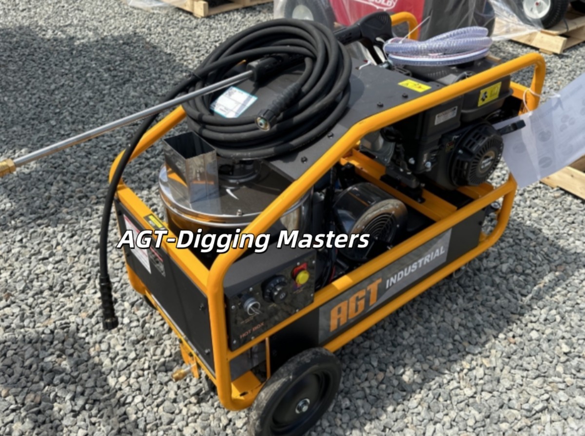 AGT 3000 Psi 6.5HP Hot Water High Pressure Washer Machine Diesel Burner USA SPOT