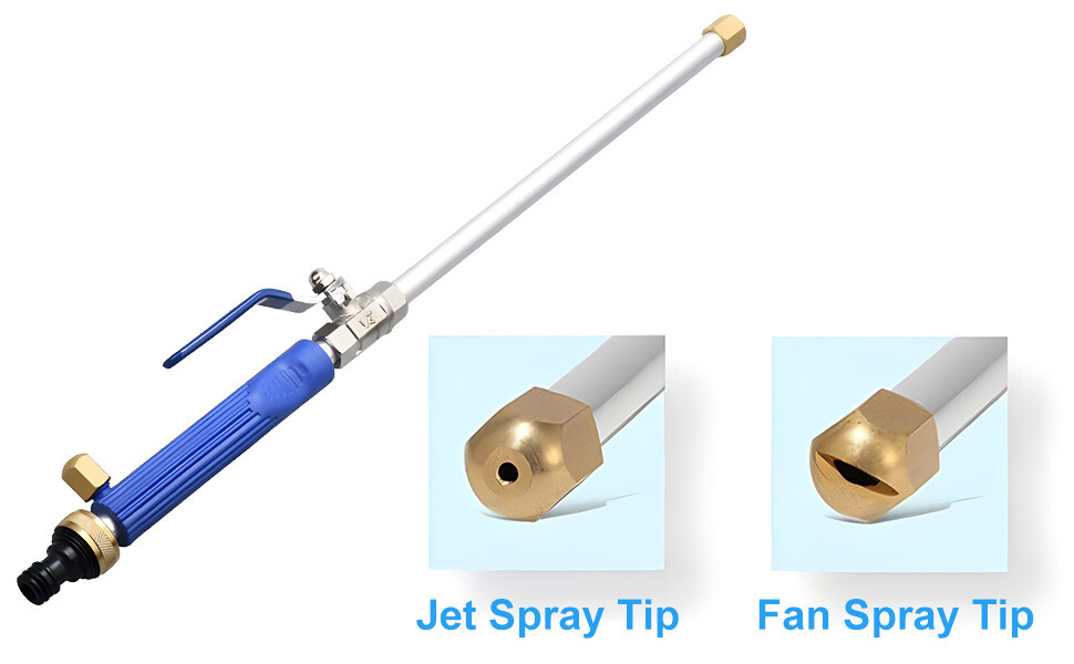 Upgraded High Pressure Power Washer Water Spray Gun Nozzle For Car Garden Hose