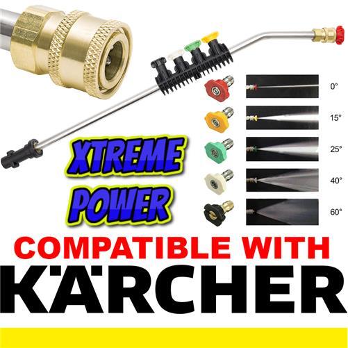 Dirt Blaster Power Lance for Karcher K2 K3 K4 K5 K6 K7 Jet Wash Extension Wand