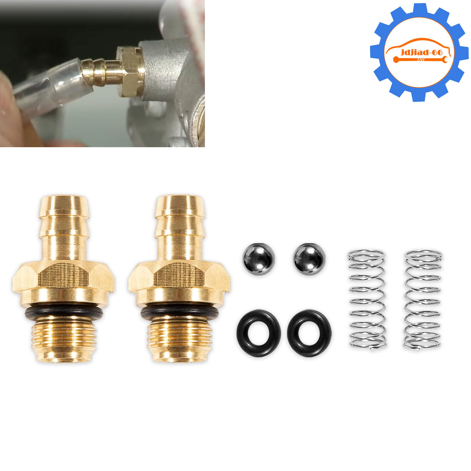 Pressure Washer Chemical Soap Injector Kit for Briggs & Stratton/Homelite/Ryobi