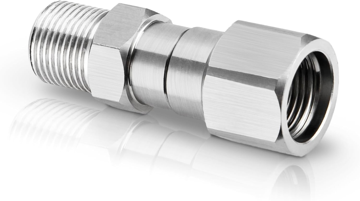 Pressure Washer Swivel Fitting, 3/8″ NPT Thread Fittings, 3/8” Male to Female Ad