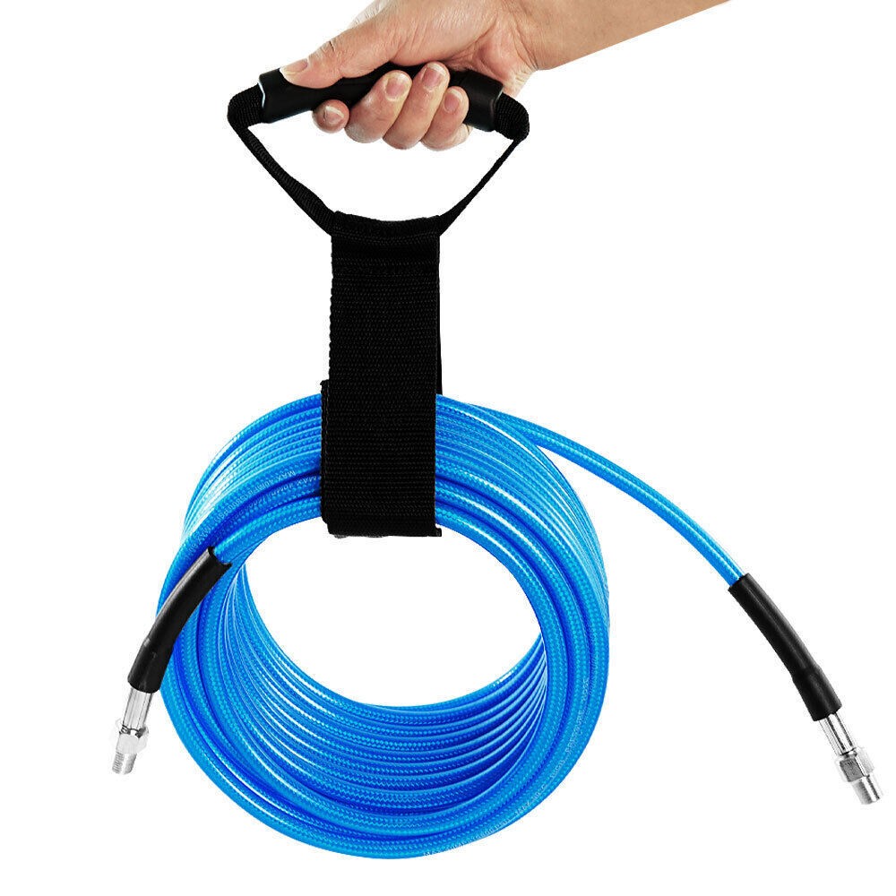 50FT Sewer Jetter Kit for Pressure Washer 5800 PSI Water Jet Drain Cleaner Hose