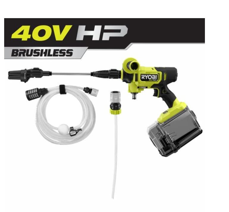 RYOBI 40V HP BRUSHLESS EZCLEAN 600 PSI 0.7 GPM Cold Water Electric Power Cleaner