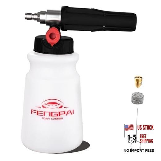Foam Cannon for Pressure Washer, Car Wash Snow Foam Cannon Lance Pressure