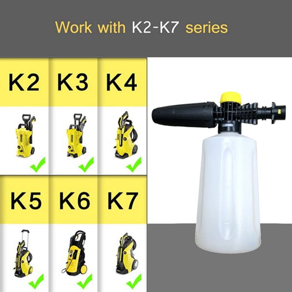 For K Series K2/K3/K4/K5/K6/K7 Foam Sprayer Nozzle for Home Car Wash9777