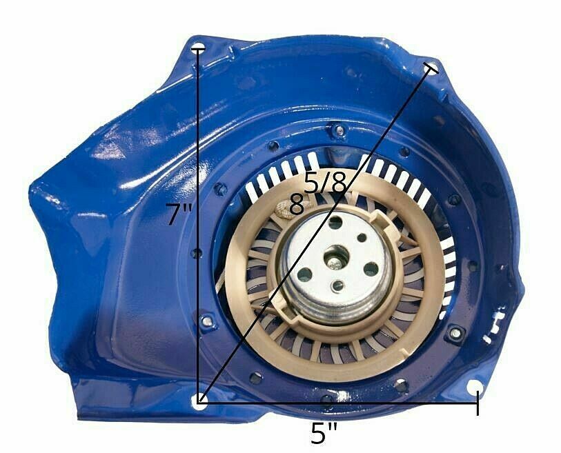 Jiangdong JF120L JF130L RECOIL ASSEMBLY pull start go cart generator