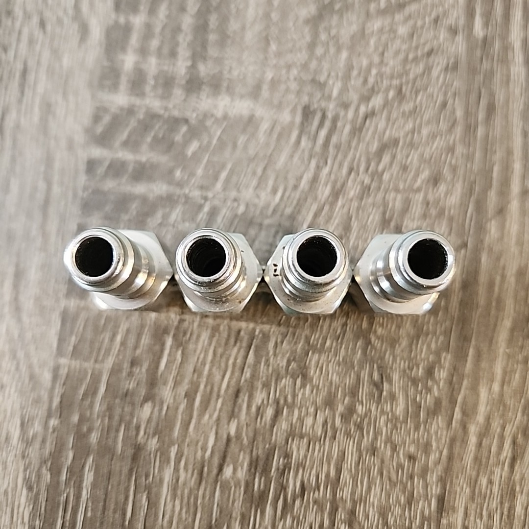 4 GPM J-Rod Pressure Washer Nozzle Kit – 4-Way Stainless Steel Tip Holder 1/4″