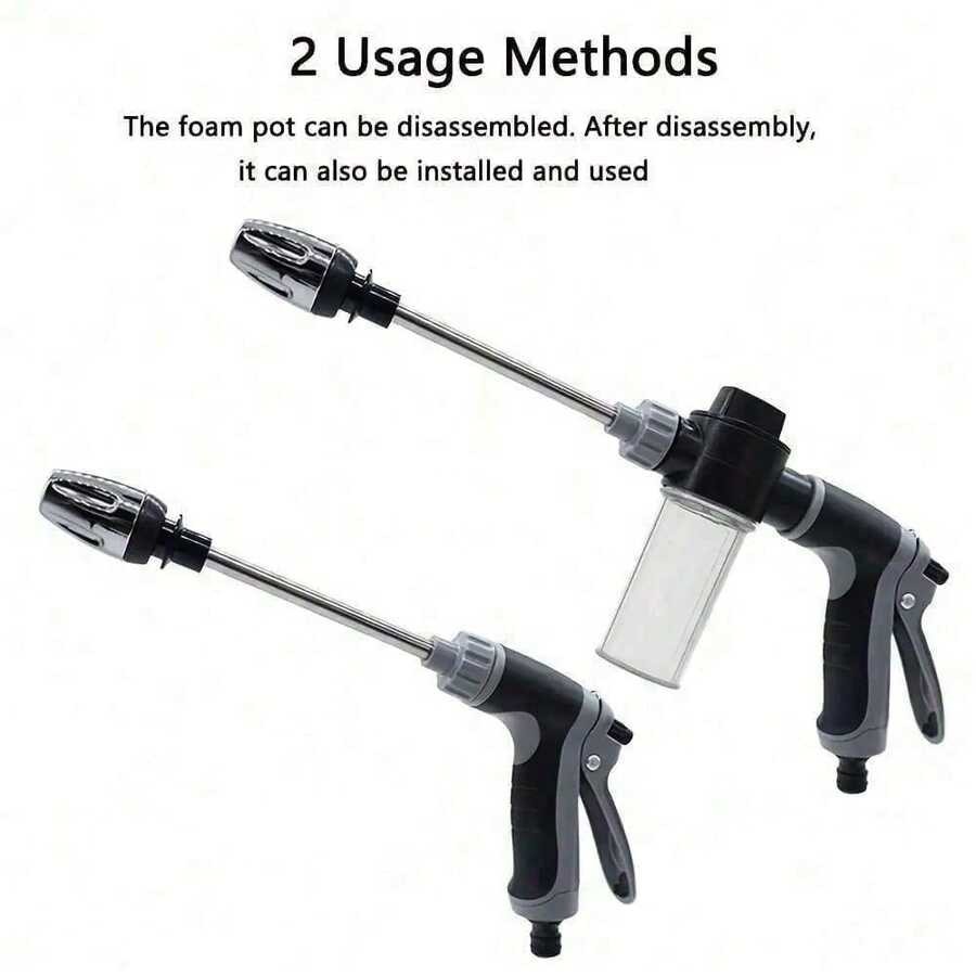 Aquoxis Garden Hose Pressure Washer Attachment High Pressure Spray Gun