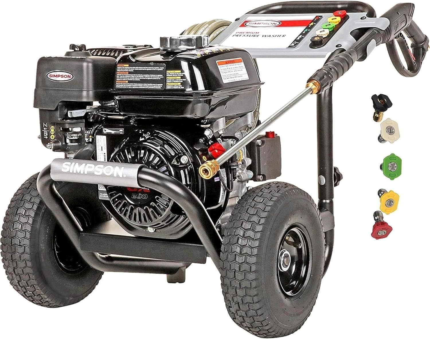 Versatile 3300 PSI Gas Pressure Washer – Perfect for Decks, Paint Prep & More