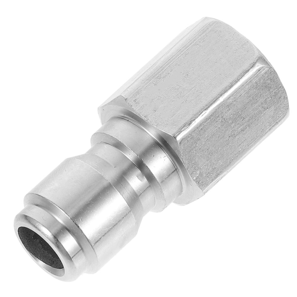 Stainless Steel Connector Set Pressure Washer Hose Quick Adapters Water