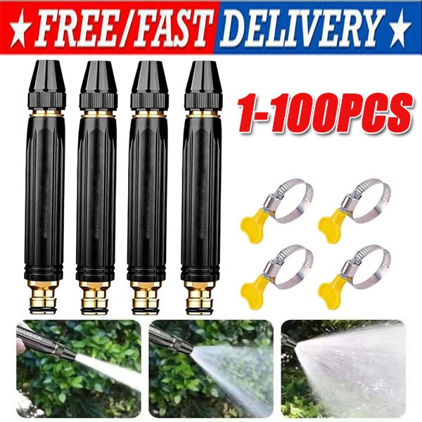 Larnto High Pressure Hose Nozzle Water Gun for Car Wash Garden Pressure Booster