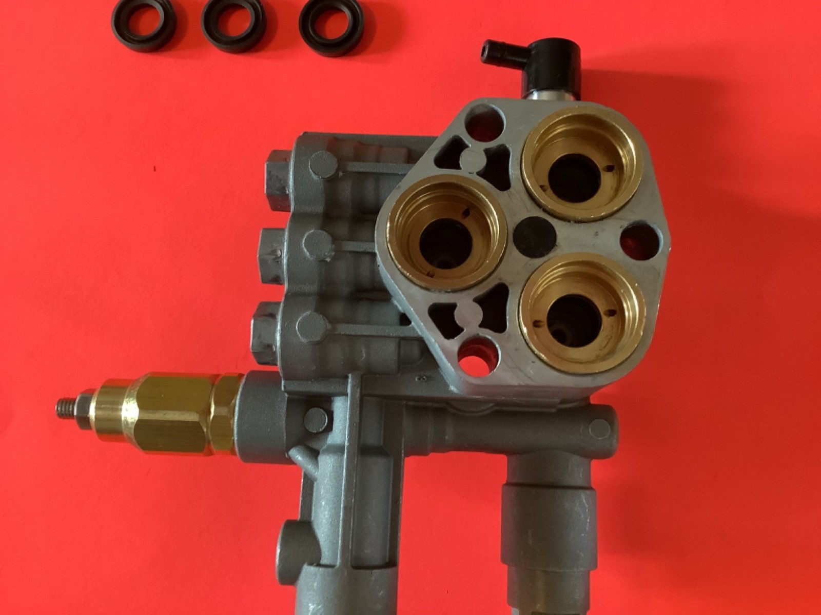 Pressure Washer Pump Head Assembly Compatible with AR43361 AR Pump parts READ