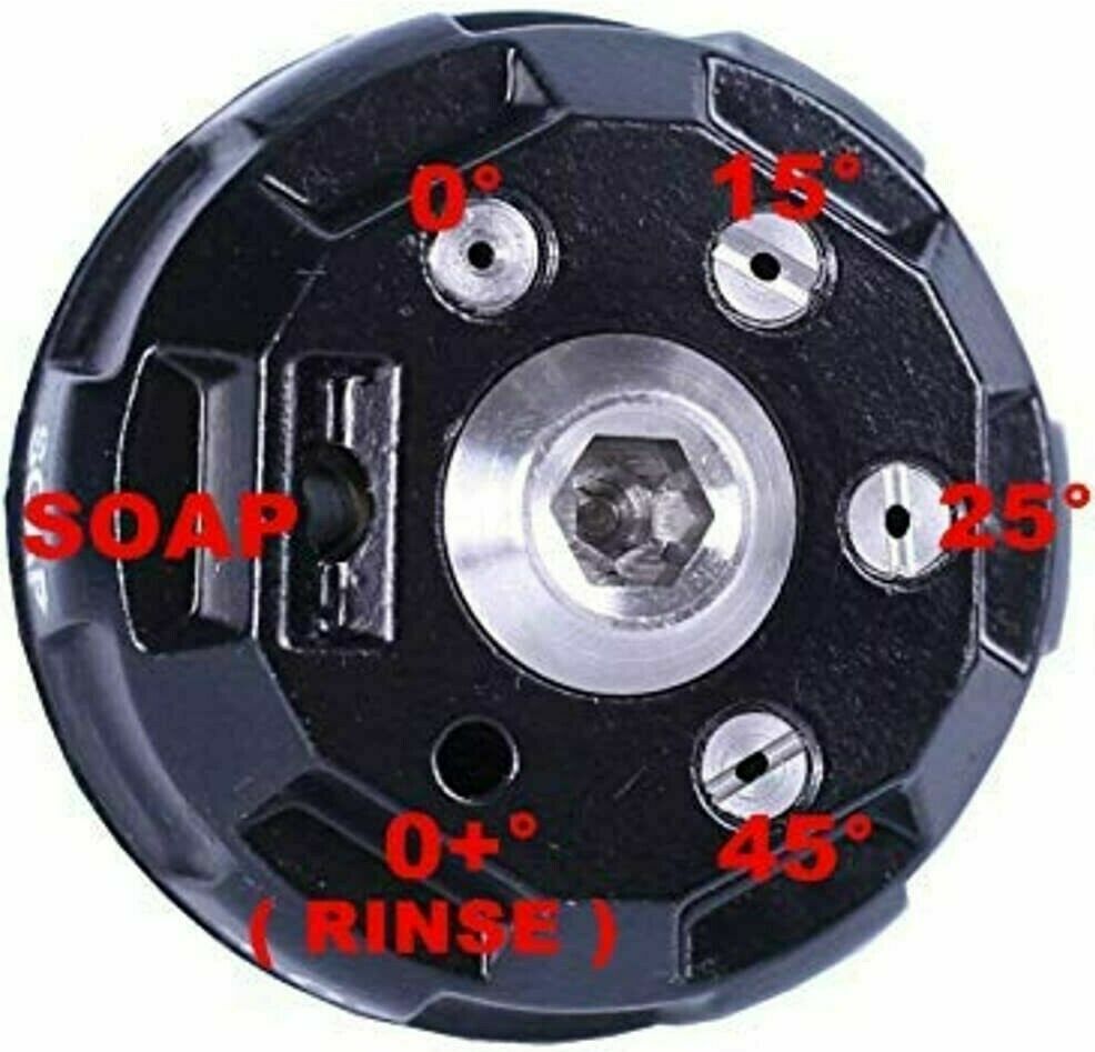 4000Psi Power Washer Spray Nozzle for Generac Simpson Karcher Sun Joe Greenworks