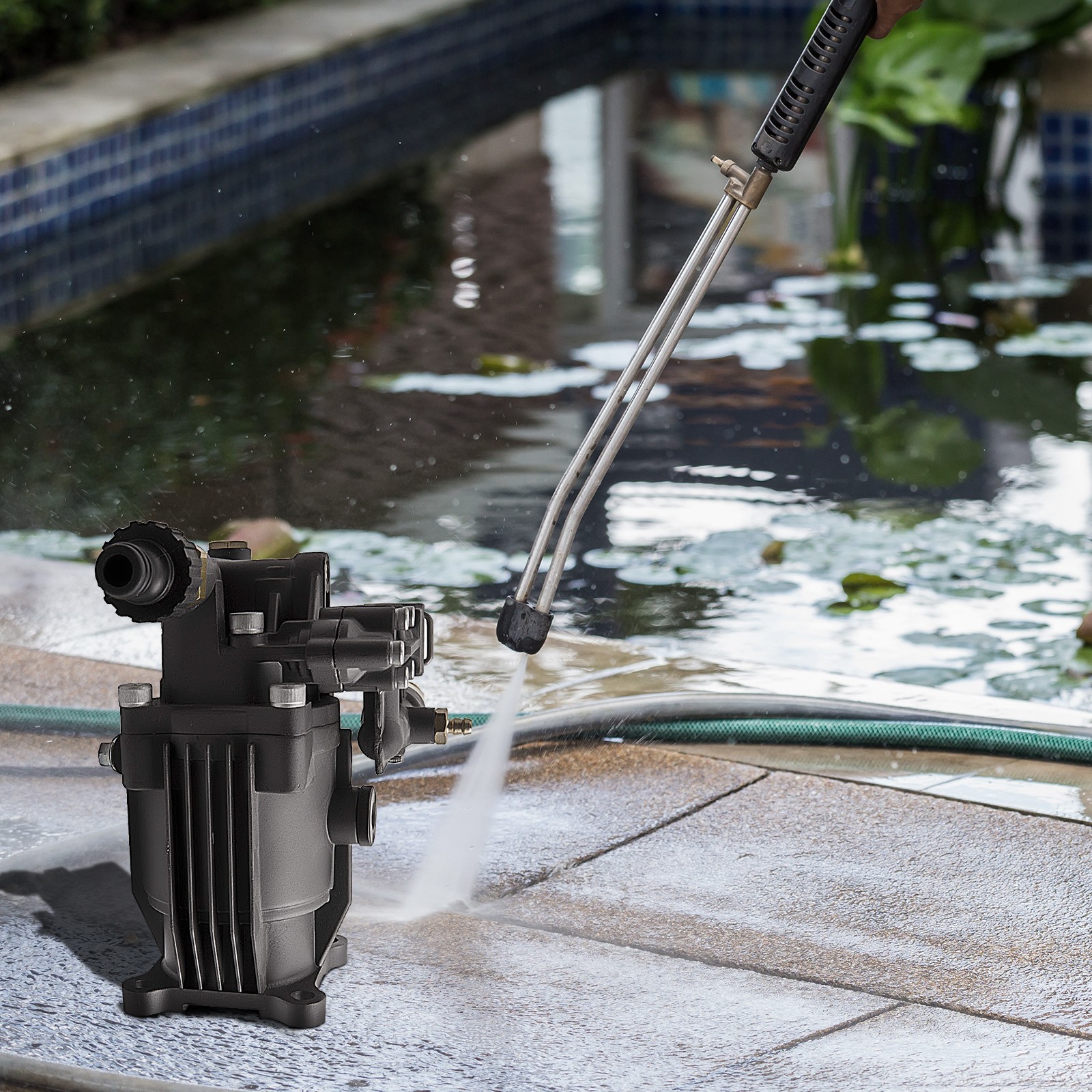 2400-3400 PSI PSI Power Pressure Washer Pump for MSH3125, MSH3125-S 3/4″ Shaft