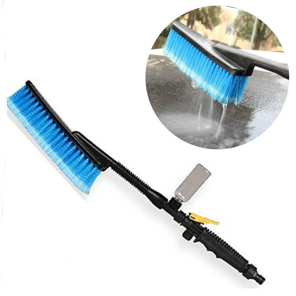 High Pressure Car Wash Brush with Foam Dispenser for Deep Cleaning & Shine US