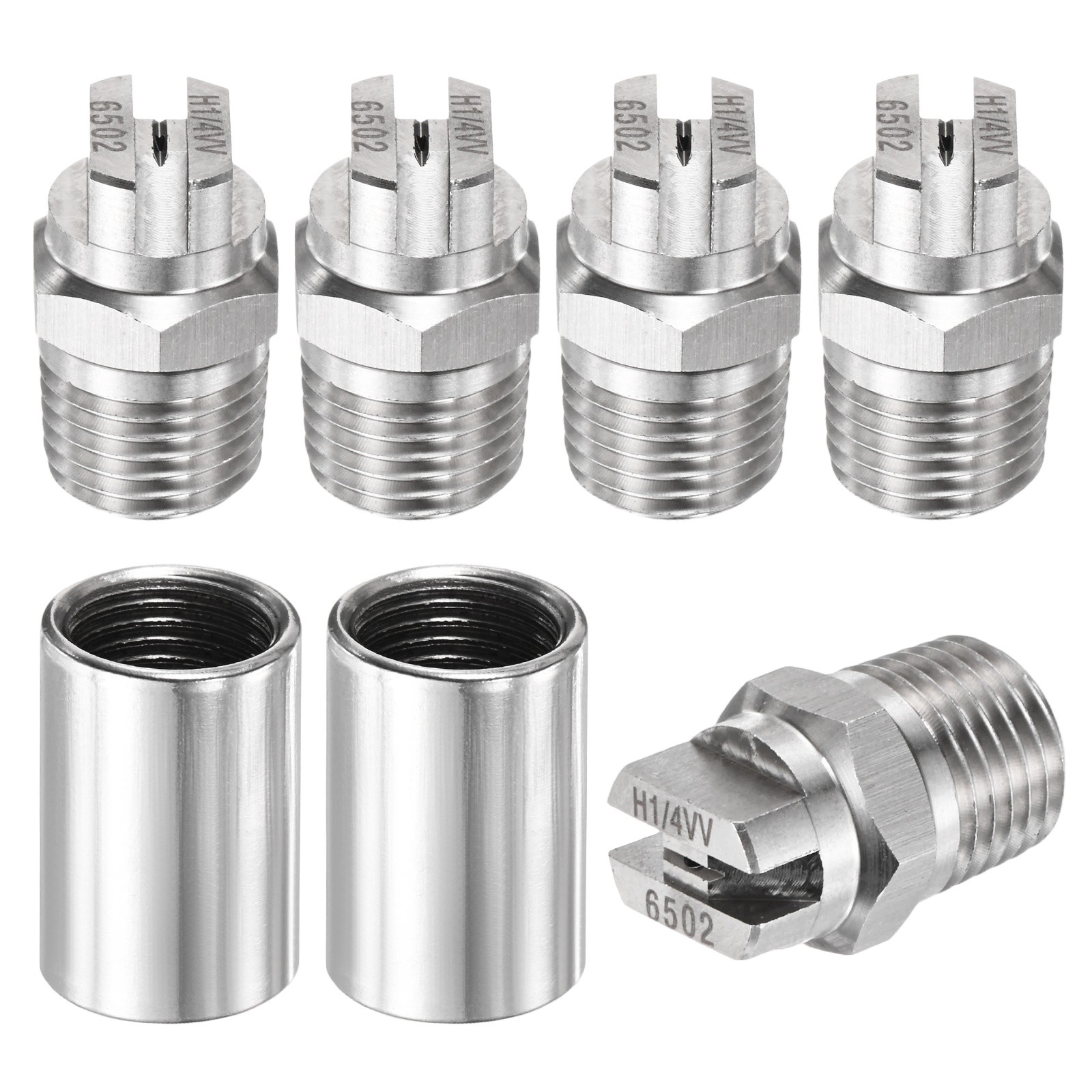 1/4″BSP 65° Flat Fan Spray Tip [7PCS] – High Pressure Washer Nozzles [0.91MM]