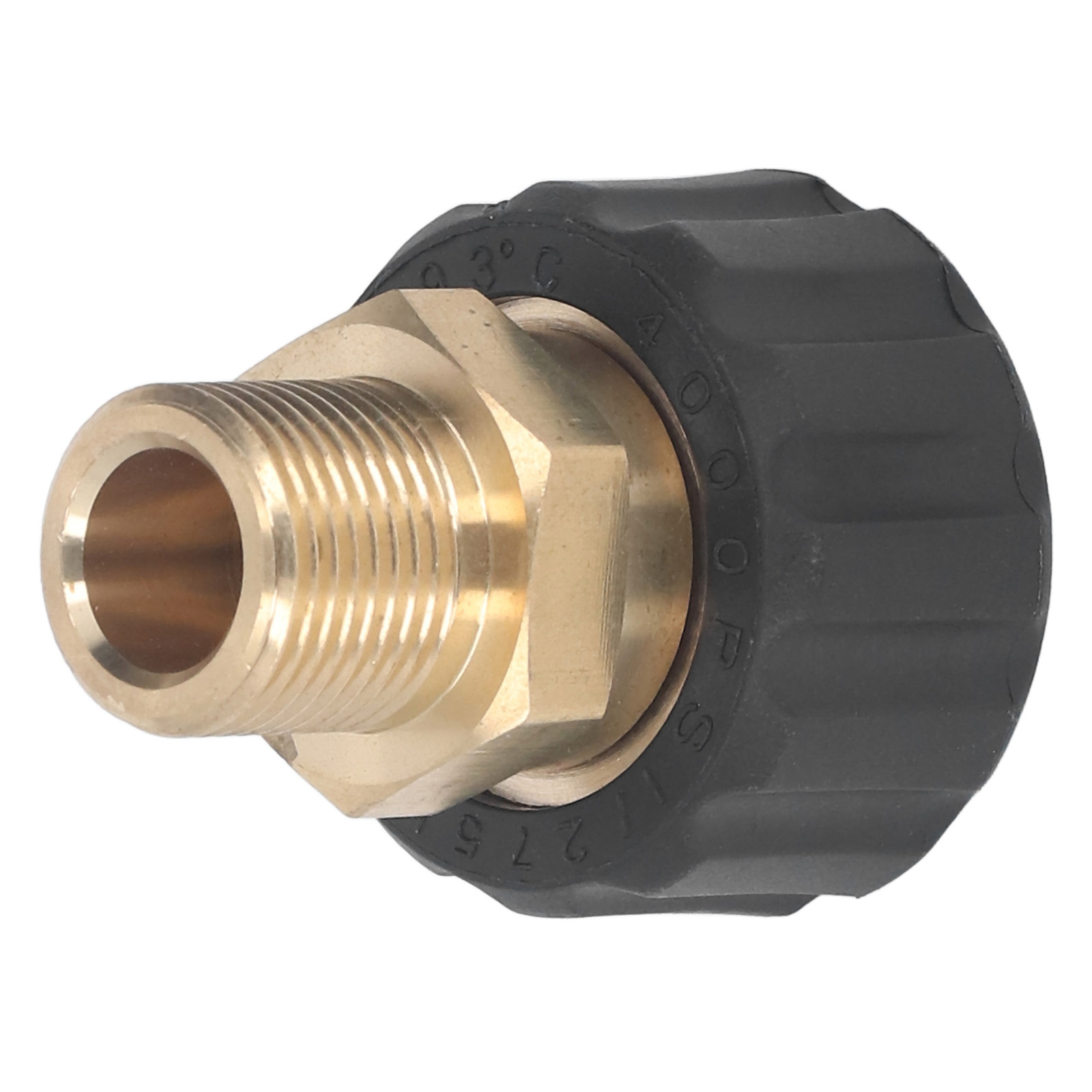 Pressure Washer Adapter Hose Connector 5000PSI Male G3/8 To Female M22 15mm