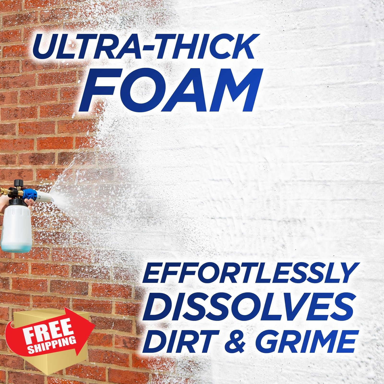 30 SECONDS Foam Cannon Kit w/8oz Soap