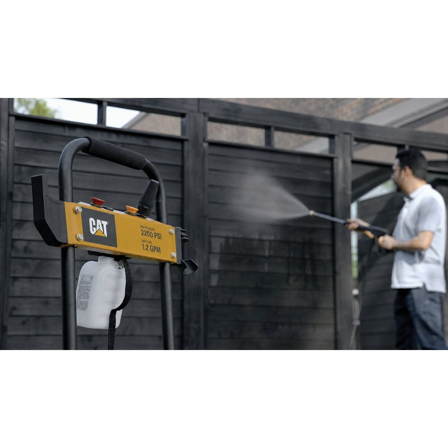 CAT 2200PSI Electric Pressure Washer W/ Turbo Nozzle, 13-Amp