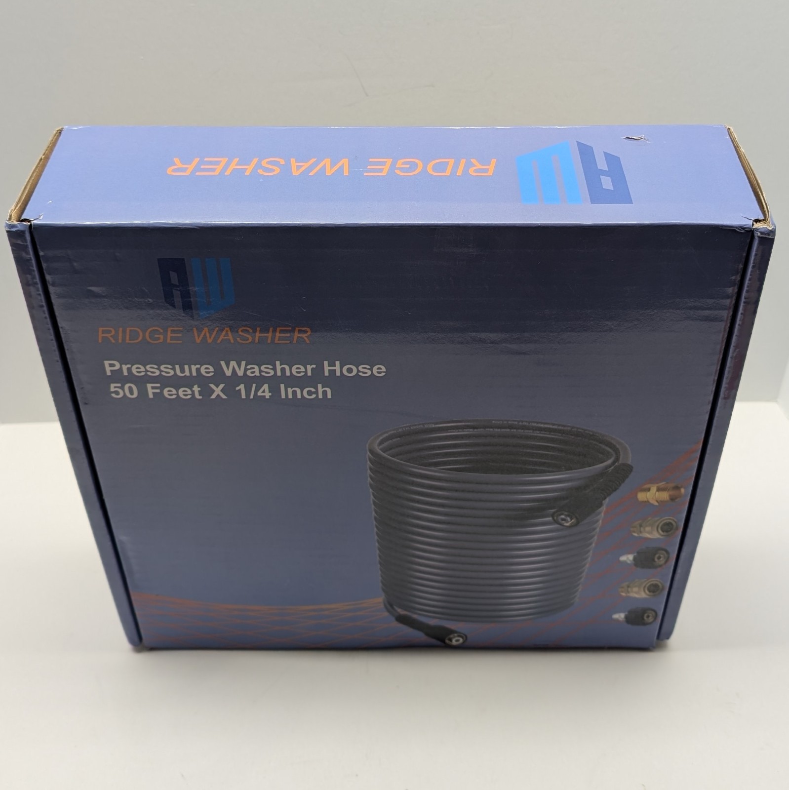 RIDGE WASHER Pressure Washer Hose 50 FT, 1/4 Inch for Most with M22 14mm Fitting