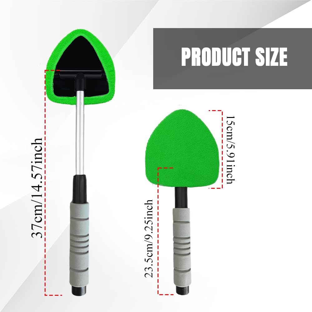 Windshield Cleaning Tool, Car Cleaning Window Tool, Car Interior Window Clean…