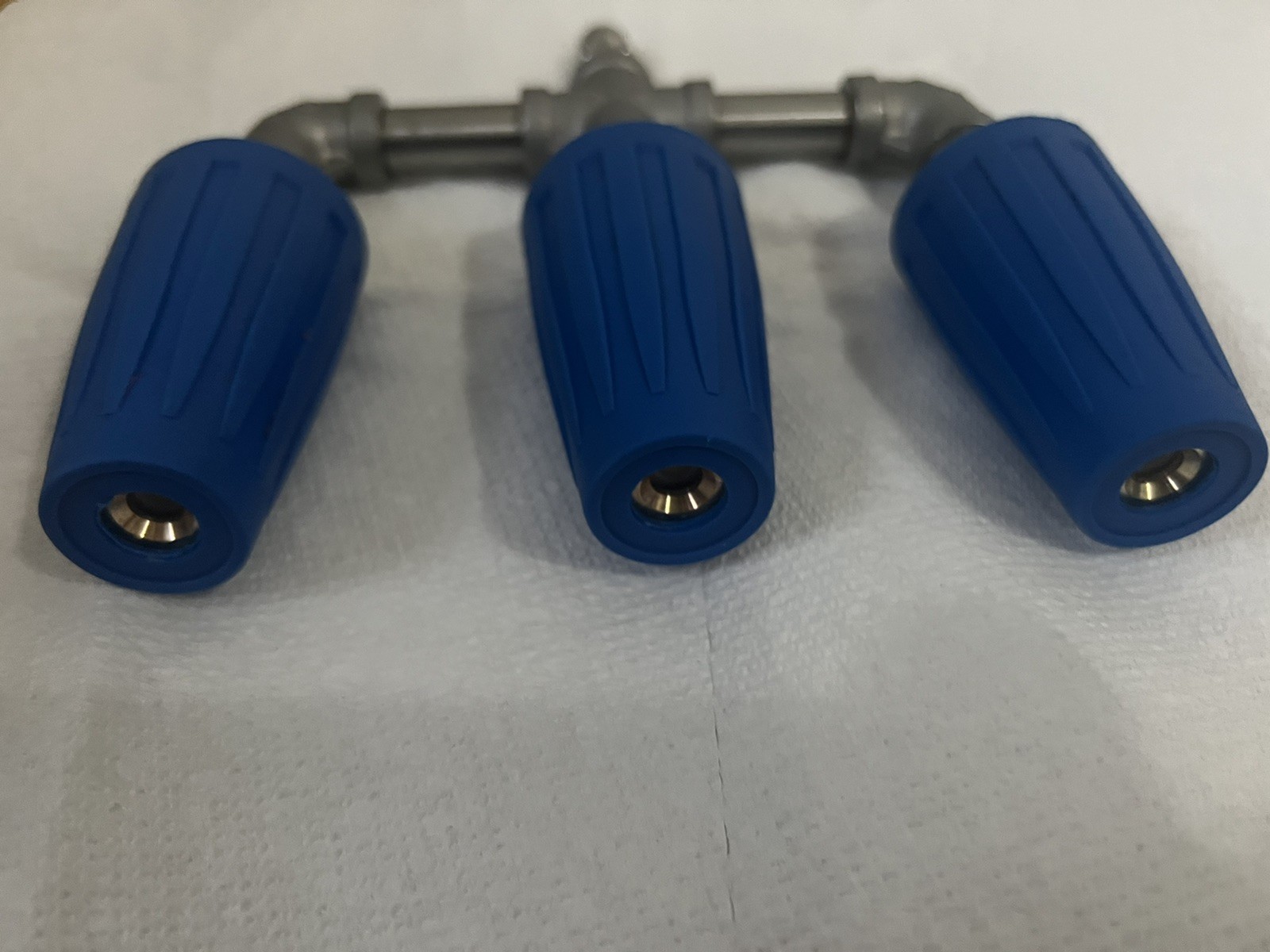 Triple Turbo Pressure Washer Nozzle 4000 PSI 1/4″ Quick Connect M22 Brass Head