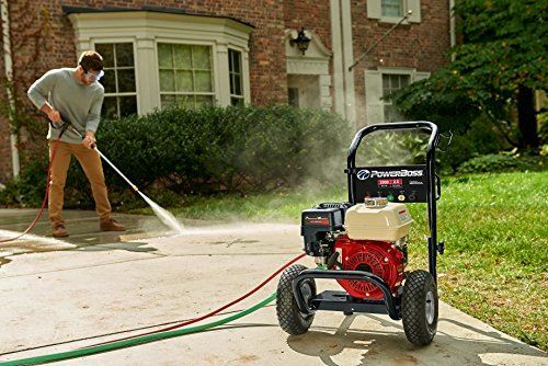 Power Boss 20726 Gas Pressure Washer, 3300 psi 2.7 gpm GX200 Honda Engine