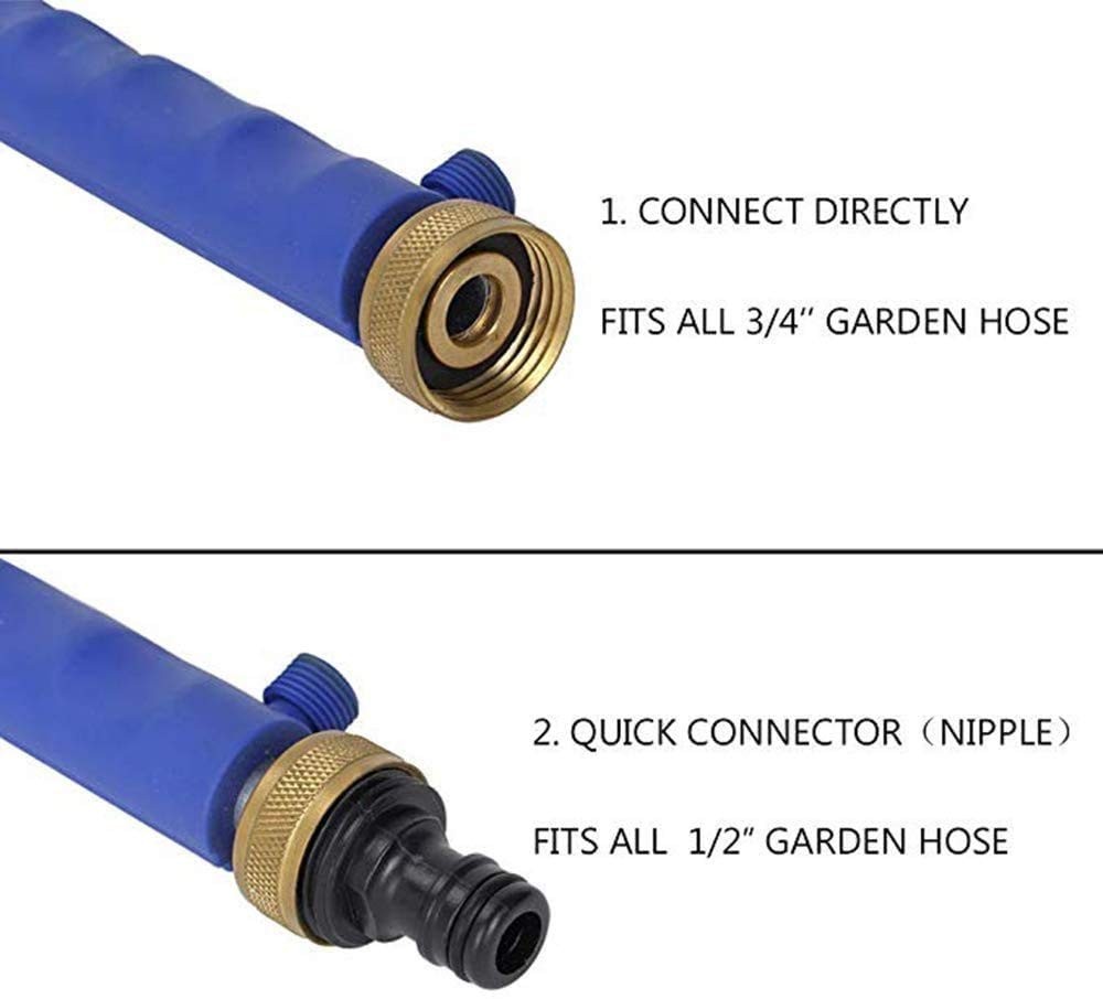 High Pressure Power Washer Sprayer Wand with Flexible Hose Nozzle, 39” Hydro…