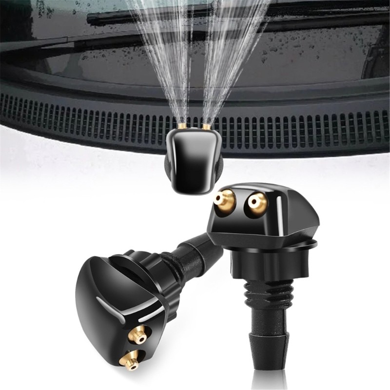 Universally Car Windscreen Washer Wiper Water Spray Nozzles Car Accessories