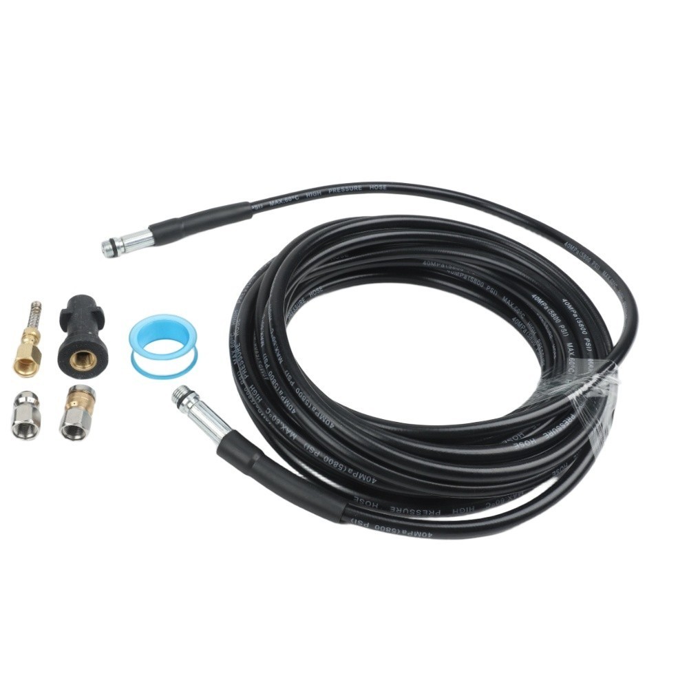 Metal Rubber Drainage Hose for KARCHER Pressure Washers in Multiple Lengths