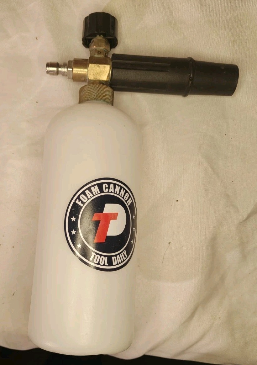 Tool Daily Foam Cannon with 1/4 Inch Quick Connector