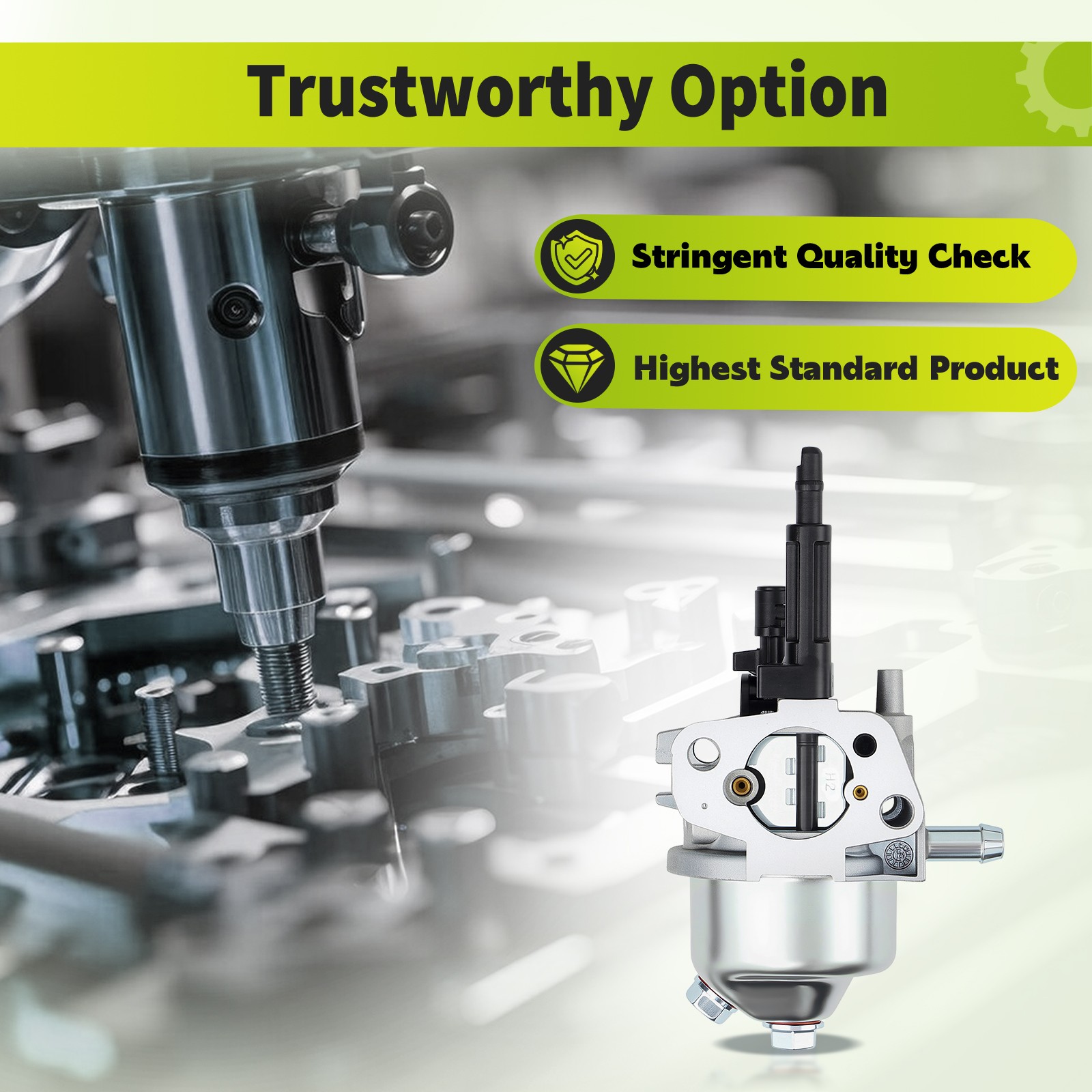 Carburetor Carb Assembly for Ryobi RY802900 2900PSI Pressure Washer 099981133027