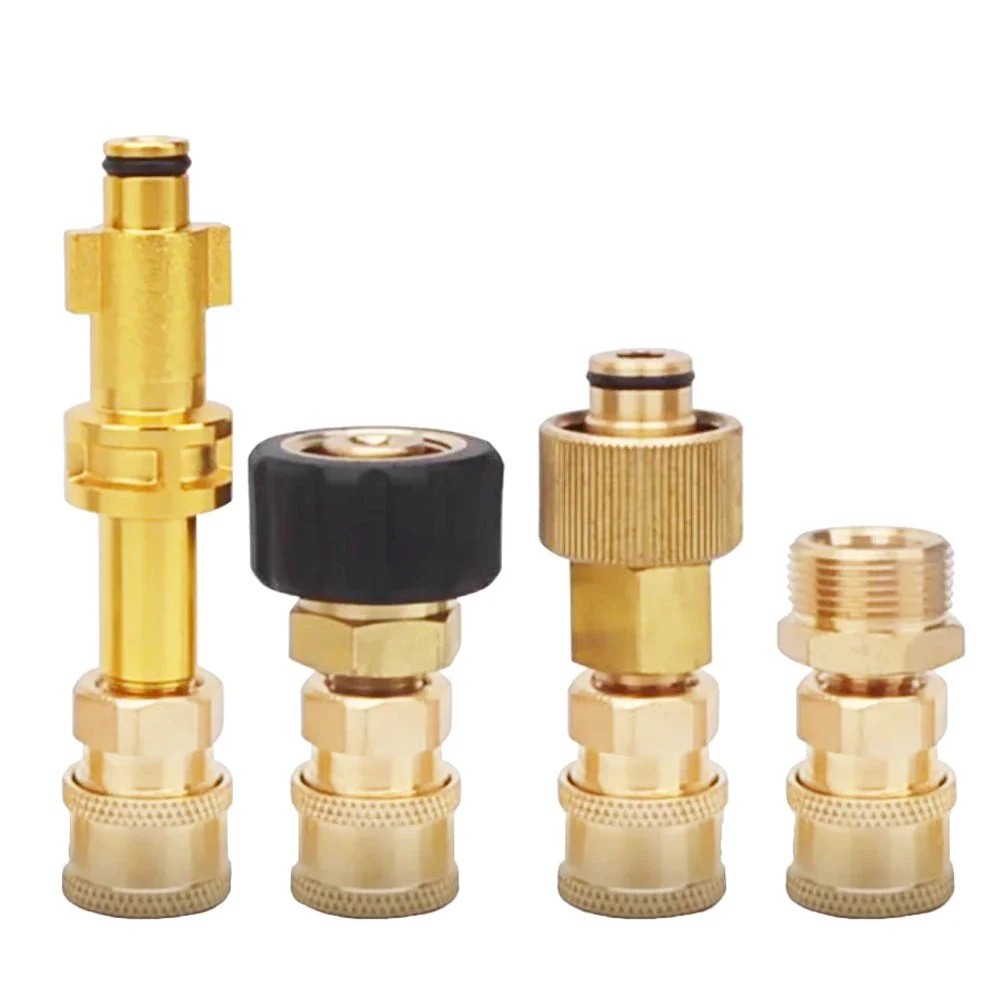 1/4″ Pressure Washer Quick Connect Adapter Bayonet Fitting for Karcher