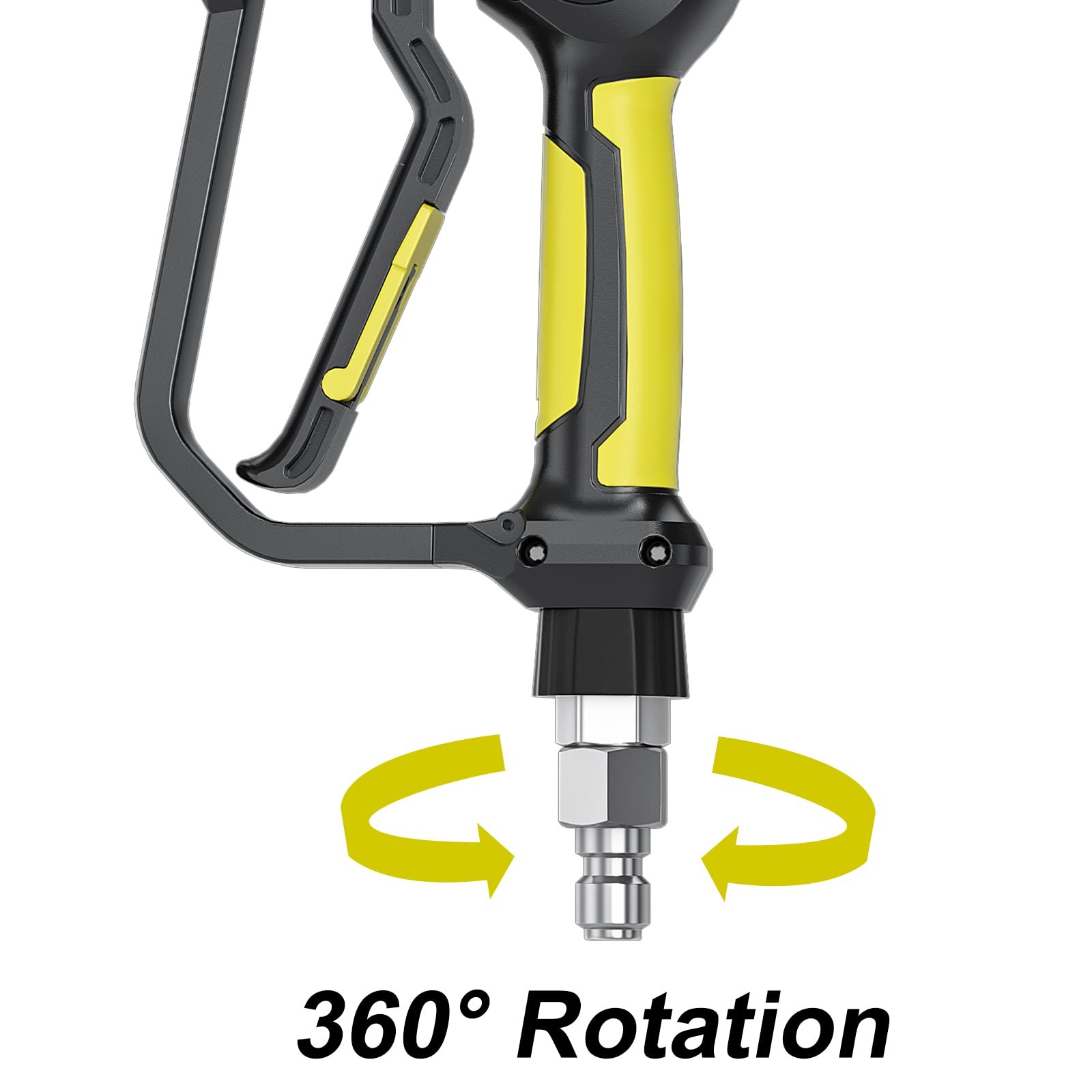 3600 PSI Pressure Washer Gun 30″ Extension Wand 7 Nozzles M22 14/15mm