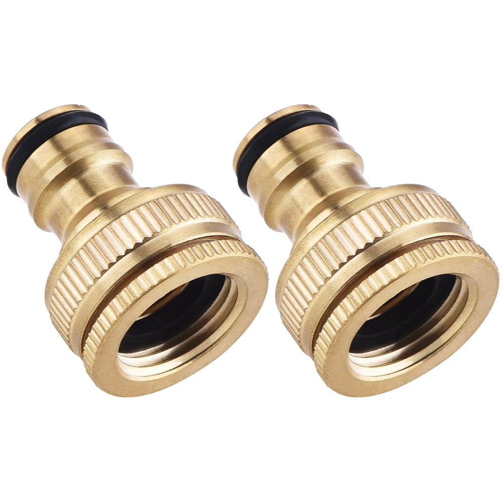 G3/4 to G1/2 Brass Fitting Adaptor HOSE Tap Faucet Water Pipe Connector Garden