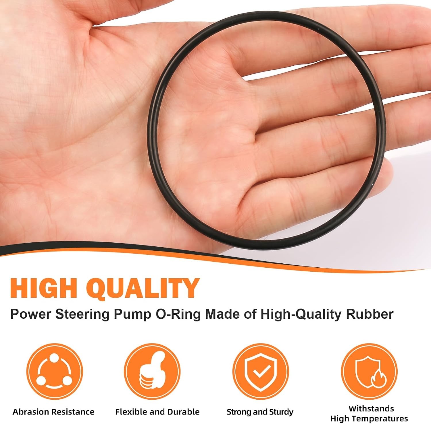 Power Steering Pump O-Ring Repair Kit for 2013-2020 Nissan Pathfinder EHPS, 4911
