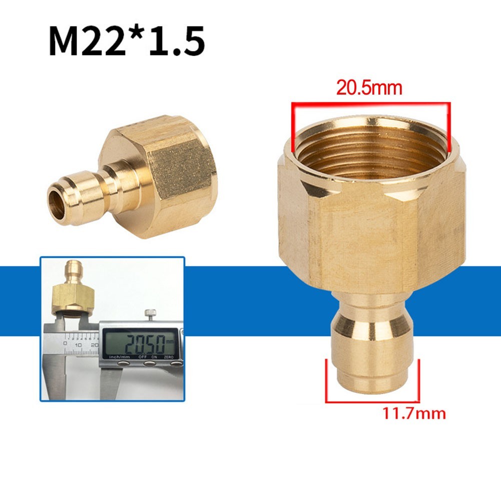 1/4 Inch Quick-Release Connector Coupler Fitting/For High Pressure Washer & Hose