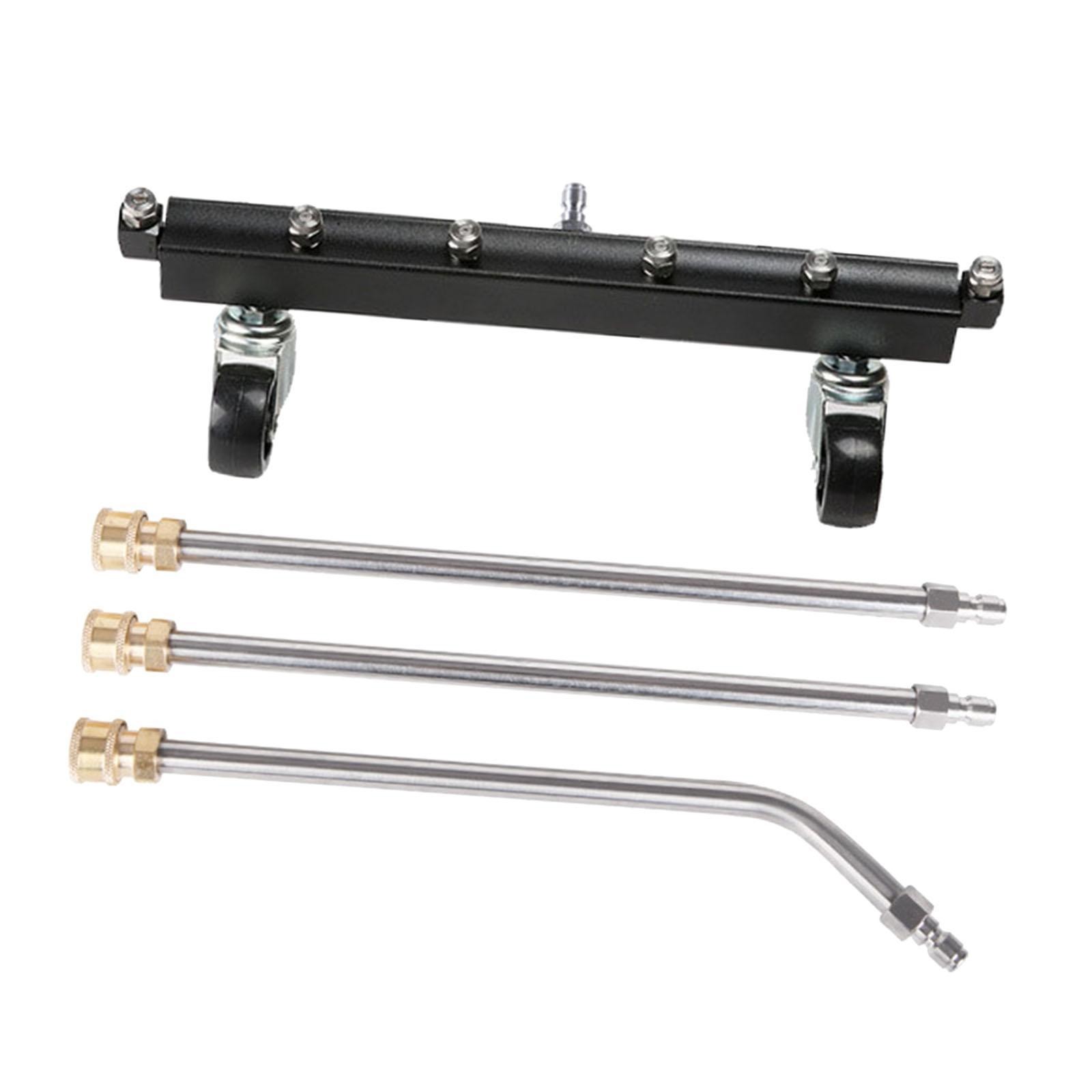 Pressure Washer Undercarriage Cleaner Car Wash Water Broom Wear Resistant with