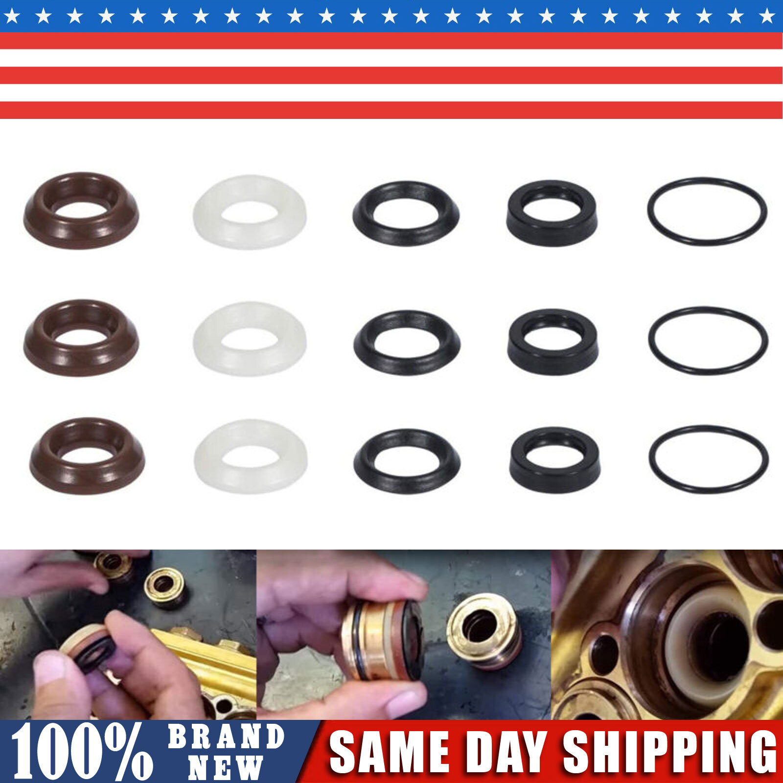 Packing Water Seal Kit for ZWD & ZWDK 15mm Pumps Piston Pressure Washer Seal Kit