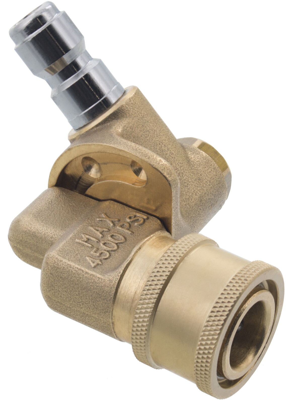 Erie Tools Pressure Washer Pivoting 1/4″ Quick Connect Coupler 4500 PSI