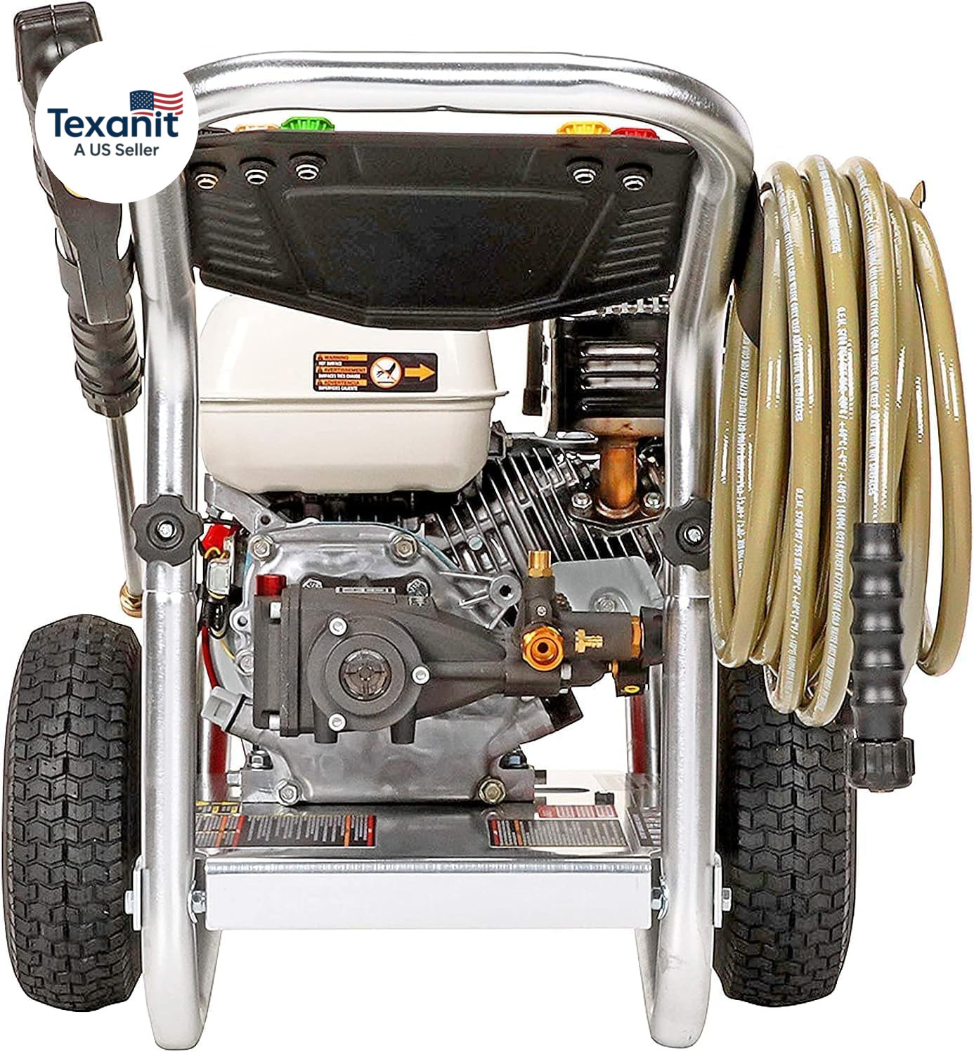 Simpson 3600 PSI Gas Pressure Washer, 2.5 GPM Commercial Power Washer, Cold Wate