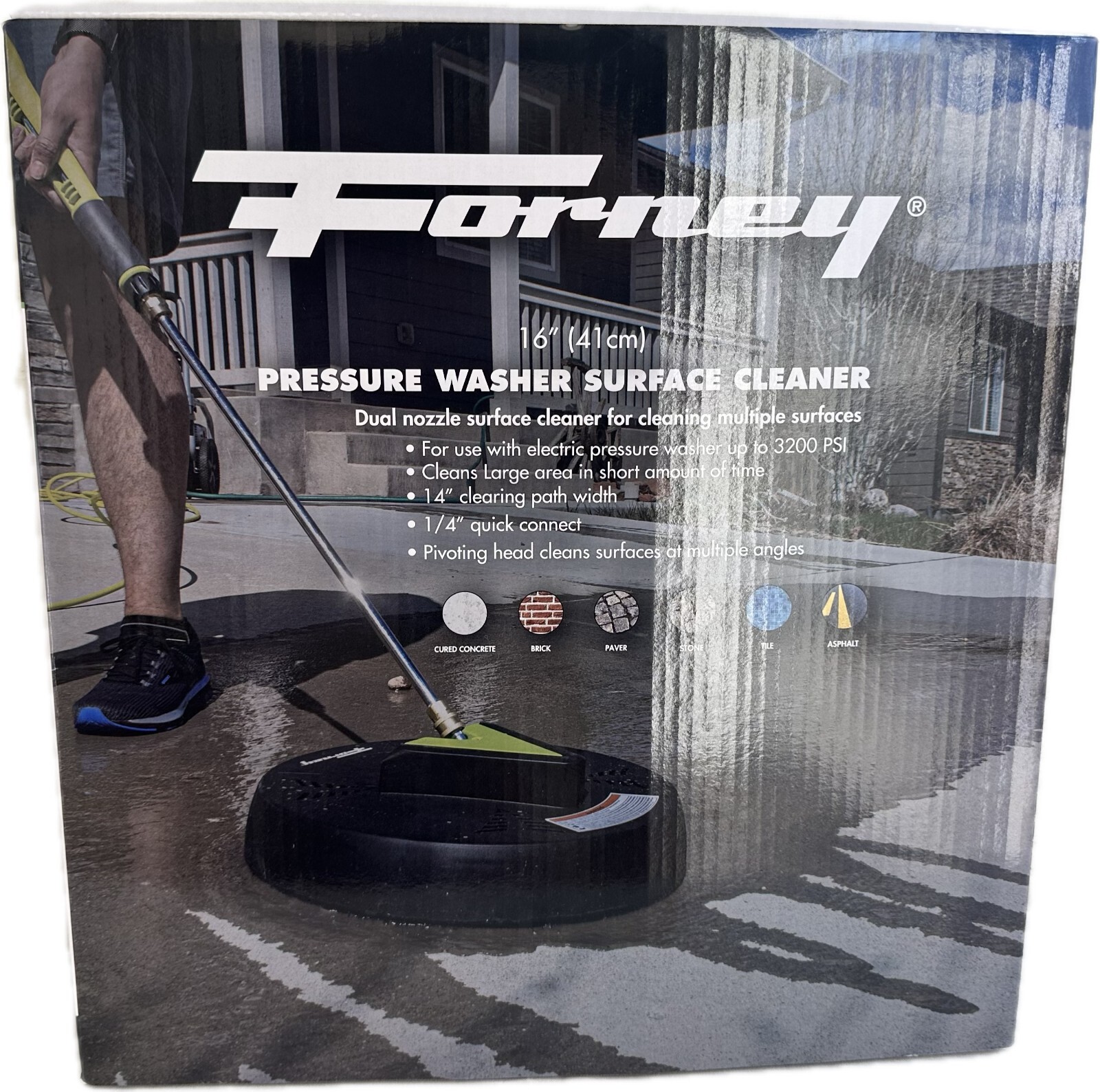 Forney 75171 Pressure Washer Surface Cleaner 16″ (New in Box/Unused)