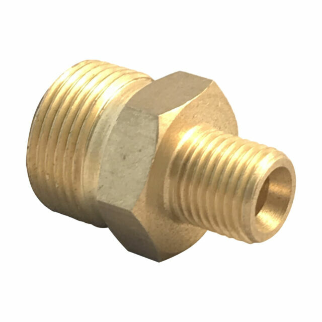 Pressure Washer M22-14mm x 1/4 NPT Male Plug – Karcher Style Twist Adapter