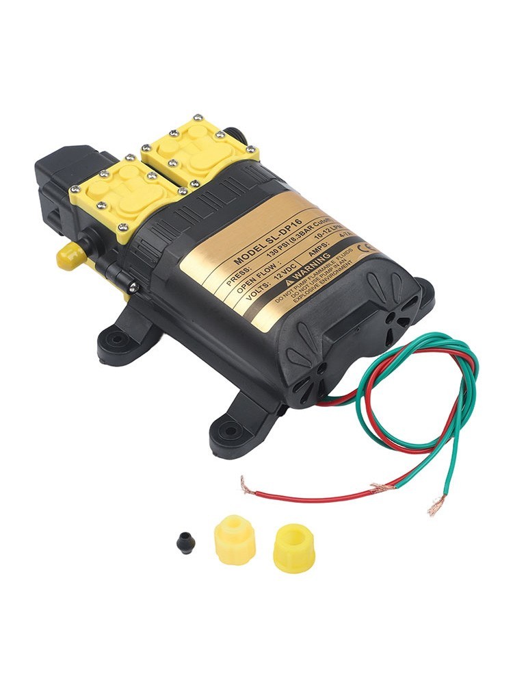 12V Dual Core Power Water Pump Motor for Various Agricultural Applications