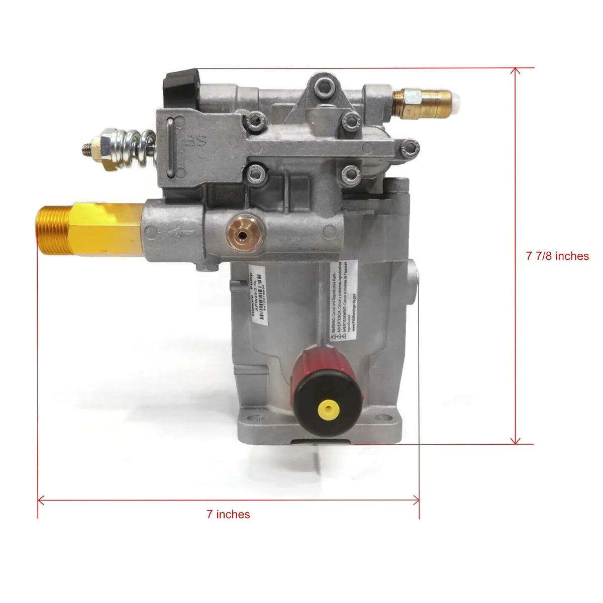 Pressure Washer Water Pump for Karcher G2600VH G2500VH 7/8″ Shaft Thermal Valve