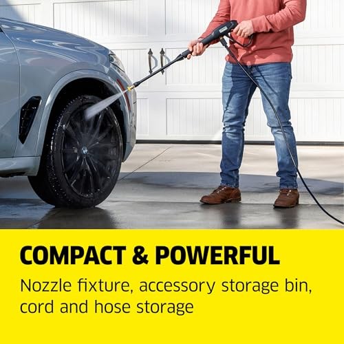 Kärcher Pressure Washer K1700 Cube, CETA Certified, 3 Spray 2125 PSI (Cube)