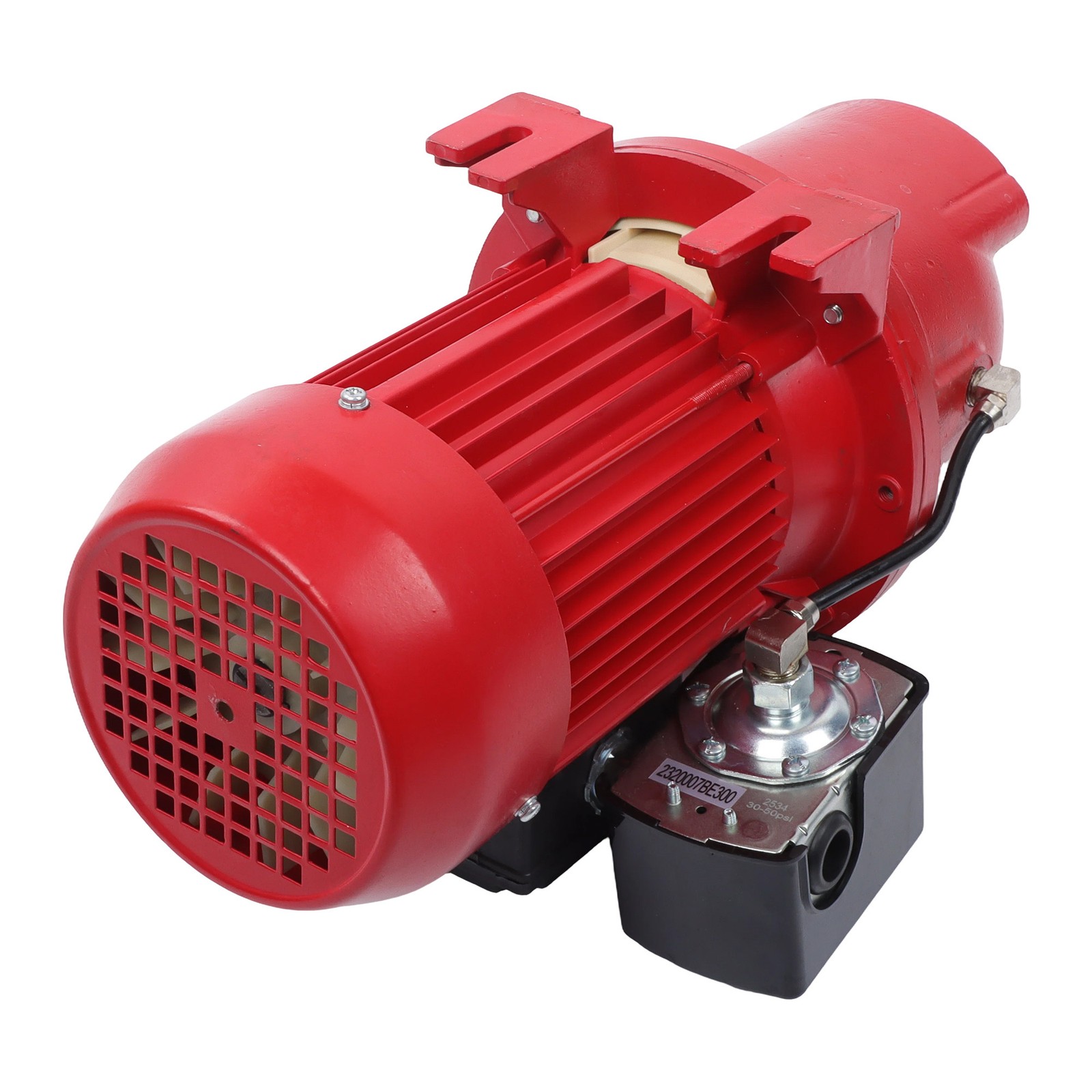 LABLT Cast Iron 115/230V Dual Voltage Shallow Well Jet Pump 3/4 HP 13 GPM, Red