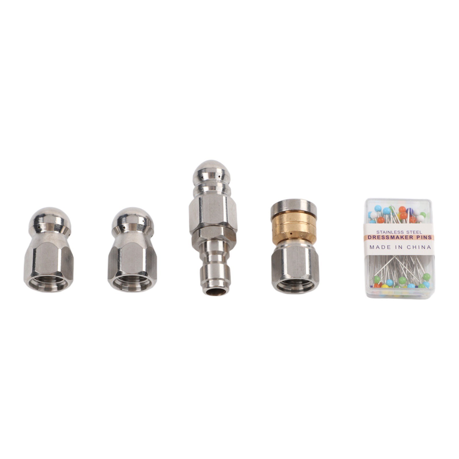 Stainless Steel Sewer Jetter Kit Clear Obstructions and Maintain Smooth Flow