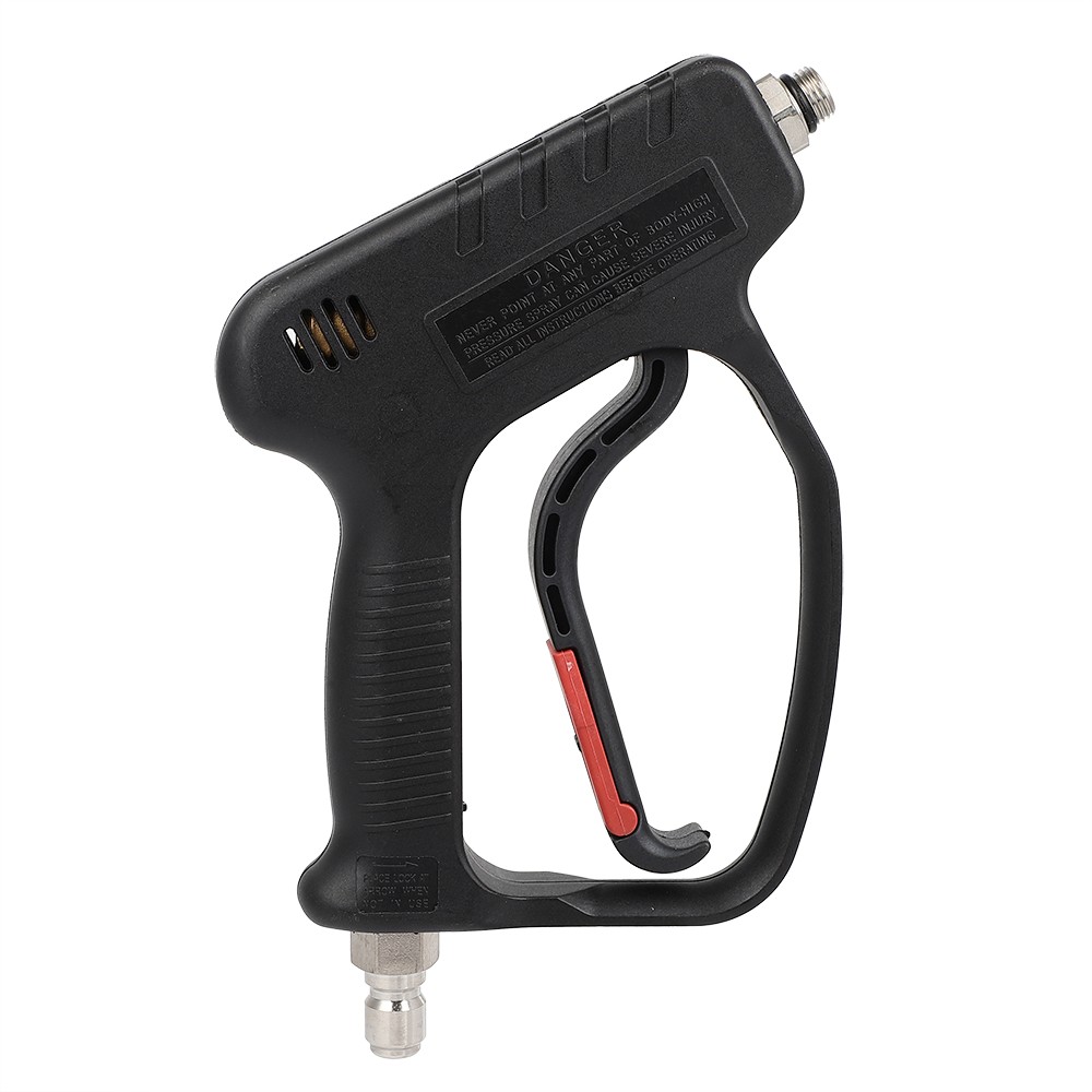 High Pressure Washer Gun 5000PSI 3/8″ with Extension Wand Trigger Handle 1/4″
