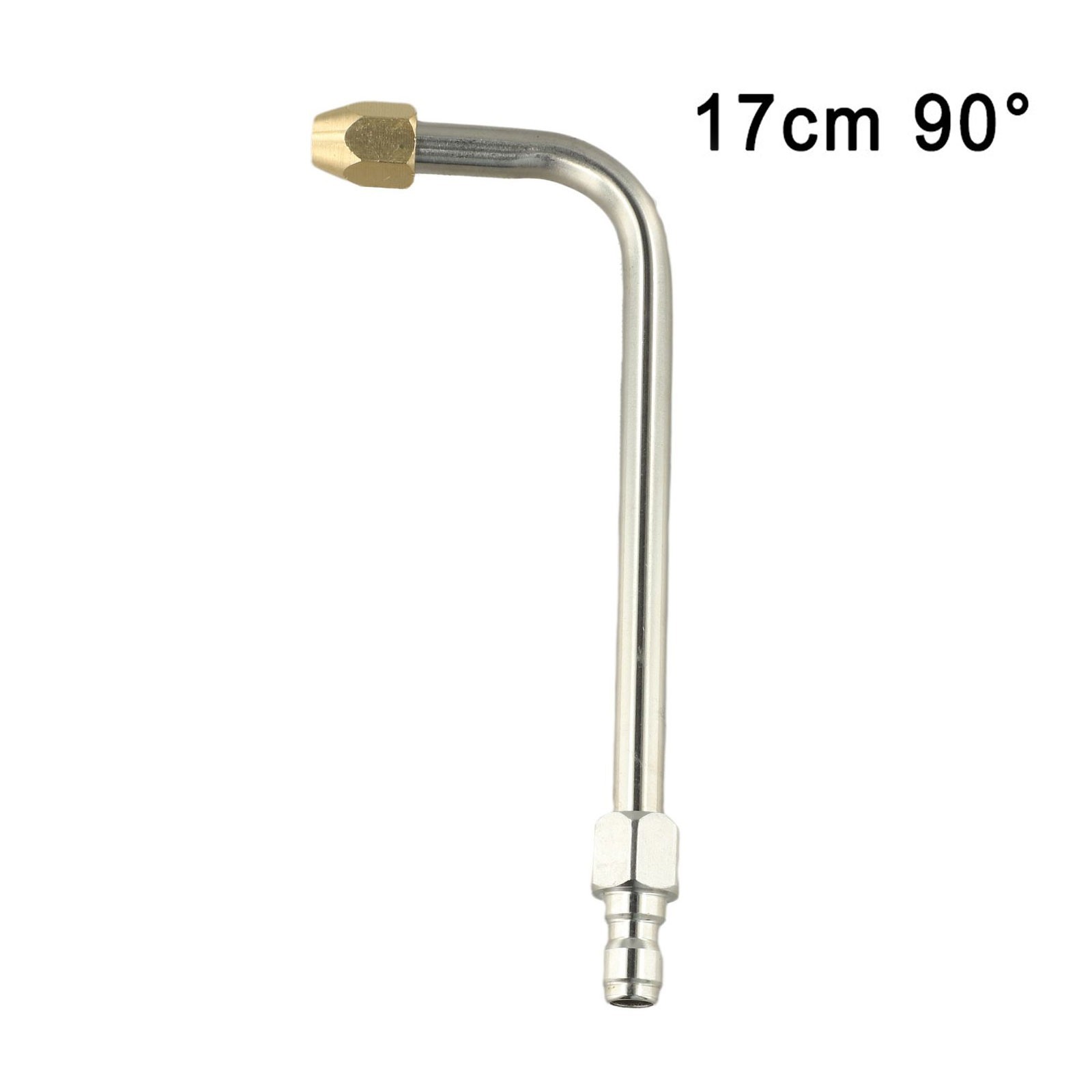 30°/90°/U Shape Spray Wand Rod Kit Pressure Washer Lance Extension Tools 5000PSI